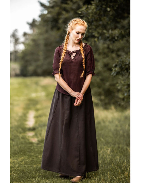 gravatas blusa medieval