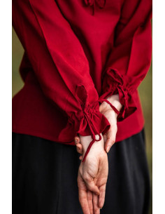 blusa medieval manga longa 2