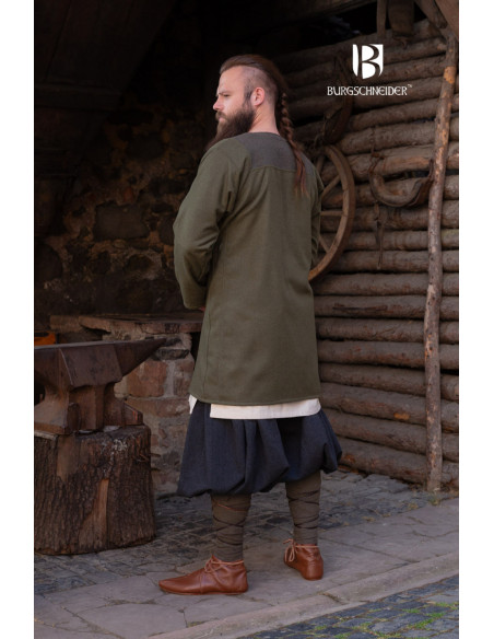 Túnica Rus Simón, cor verde oliva