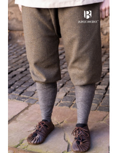 Calça Tilda Herringbone Viking, cinza oliva 2