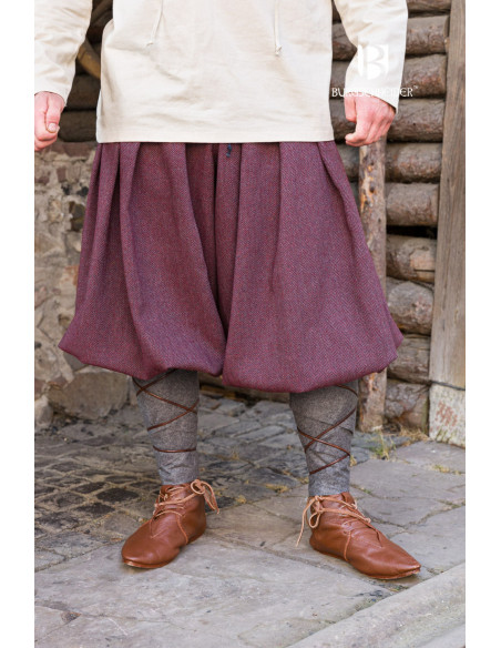 Calça de perna larga Rus Borys,...