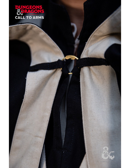 Capa de Feiticeiro Medieval, Natural...