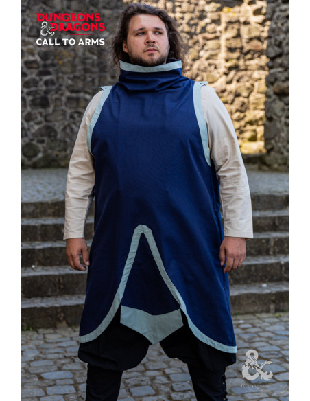 Túnica de clérigo medieval, azul