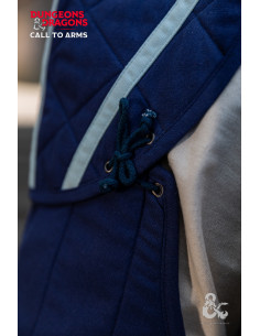 Ombreiras de clérigo medieval, azuis 2