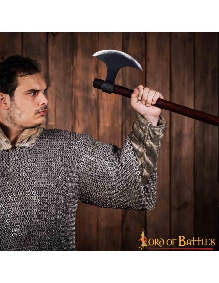 Cota de malha de alumínio meia manga...