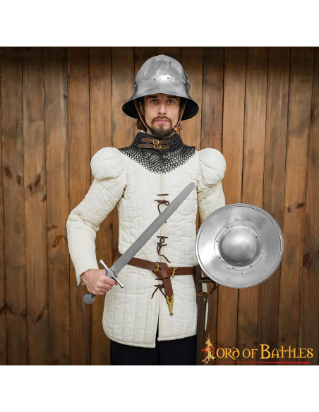 Escudo de aço redondo funcional, para...