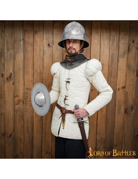 Escudo de aço redondo funcional, para...