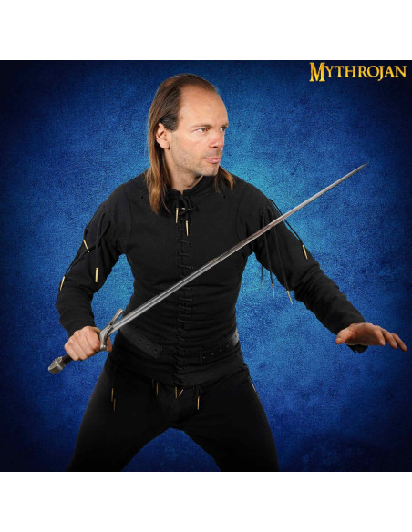 Jaqueta masculina medieval com...