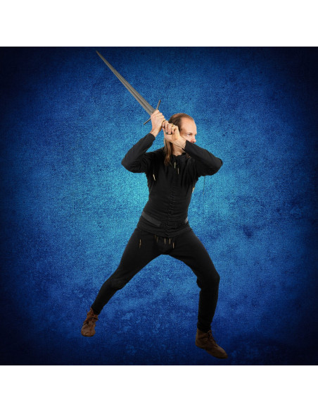 Jaqueta masculina medieval com...