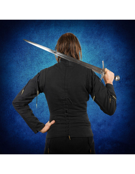 Jaqueta masculina medieval com...