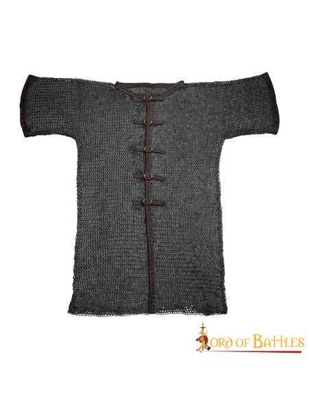 Cota de malha de manga curta com...