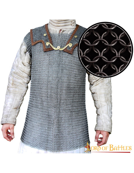Lorica Hamata feita de malha de aço...