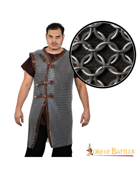 Cota de malha de aço modelo Burnie...