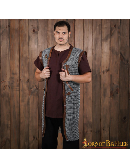 Cota de malha de aço modelo Burnie...