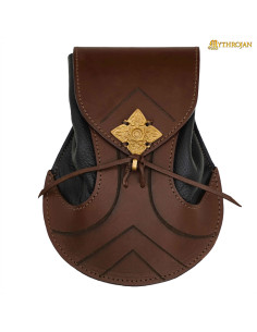 Bolsa de couro Elven modelo Elven (21,5 x 15,2 cm.)