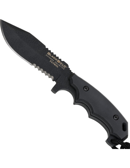 Faca tática e militar Black Field Patrol