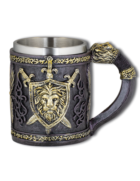 Escudo modelo de copo de resina...