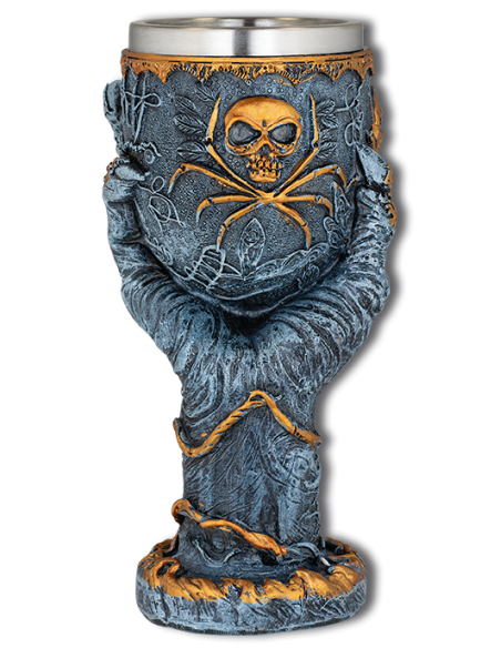 Modelo de mão de copo de resina...