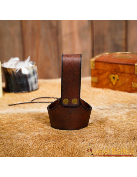 Baldric artesanal para chifres com...