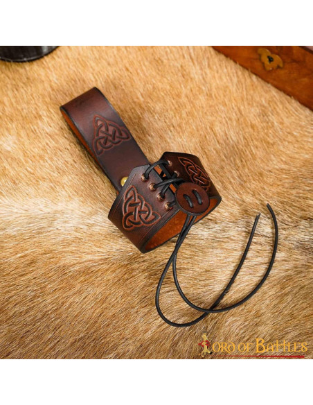 Baldric artesanal para chifres com...