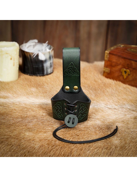 Baldric feito à mão para chifres...