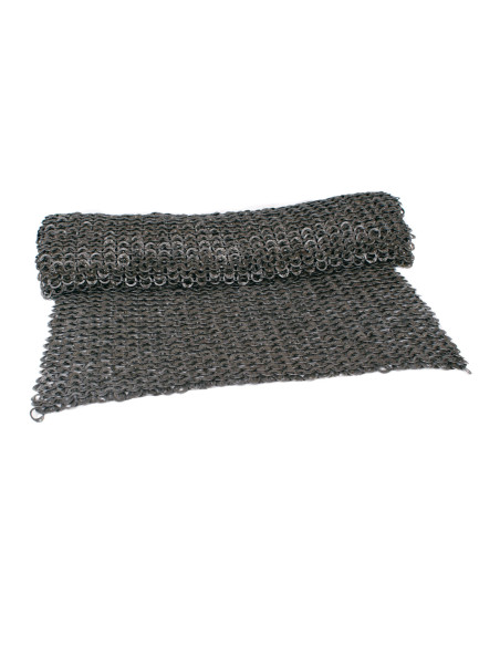 Saia medieval cota de malha rebitada...