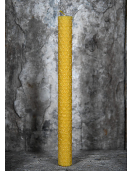 Vela pilar de cera de abelha, 4...