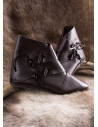 Botins medievais Jorvik, marrom escuro