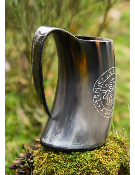 Caneca de cerveja Viking Cavalo de...