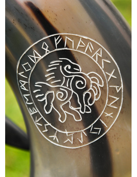 Caneca de cerveja Viking Cavalo de...