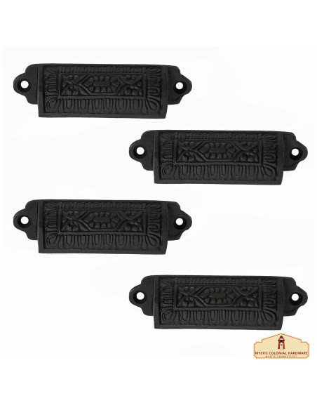 Conjunto de 4 puxadores de gaveta...