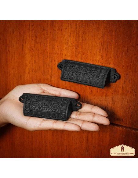 Conjunto de 4 puxadores de gaveta...