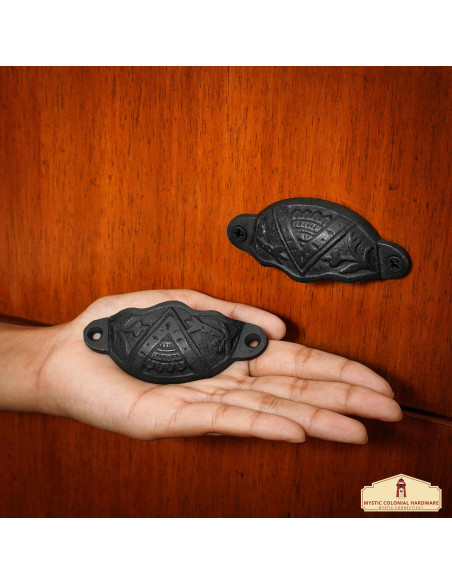 Conjunto de 4 puxadores de gaveta...