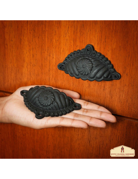 Conjunto de 4 puxadores de gaveta...