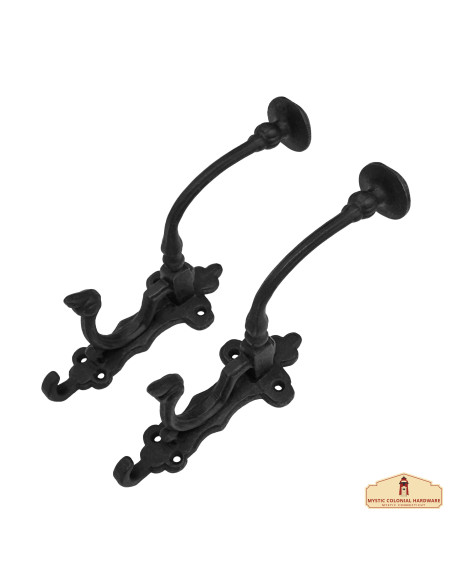 Conjunto de 2 cabides rústicos...