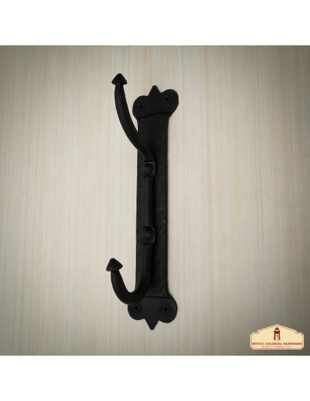 Cabide de parede rústico em ferro...