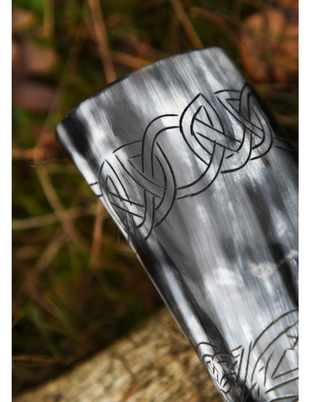 Chifre Viking lobo Fenrir para beber...