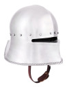 Capacete Sallet alemão medieval funcional, ano 1480