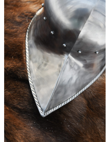 Capacete Sallet alemão medieval...