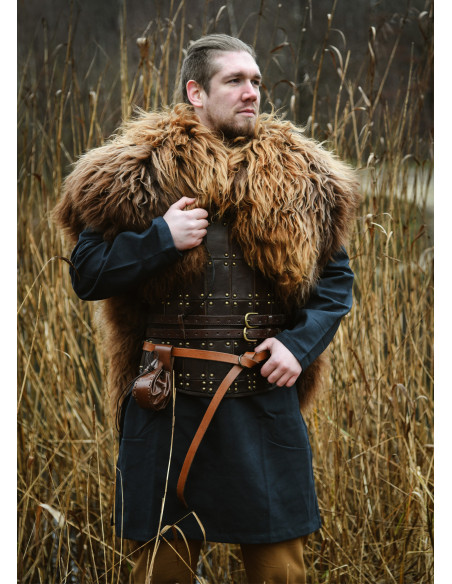 Pele marrom Berserker para guerreiros...