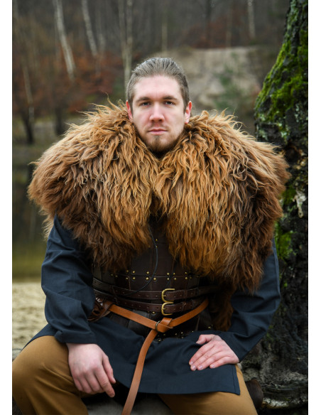 Pele marrom Berserker para guerreiros...