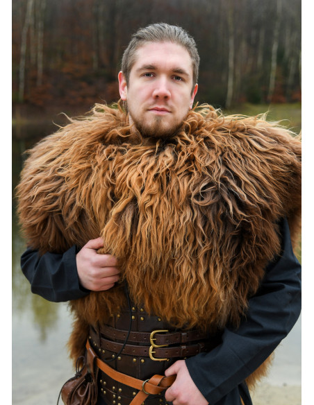 Pele marrom Berserker para guerreiros...