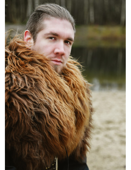 Pele marrom Berserker para guerreiros...