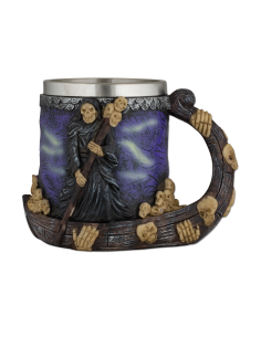 Caneca ornamental medieval da Morte
