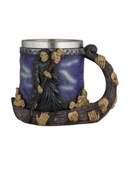 Caneca ornamental medieval da Morte