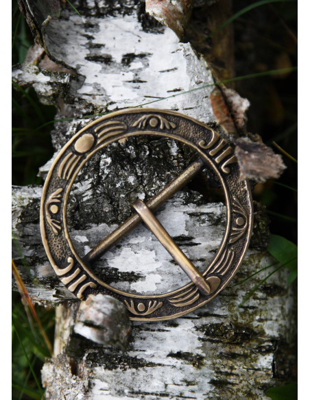 Fivela de cinto medieval redonda (9,5...