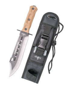Modelo Bushcraft Terceiro Constritor de Faca Tática