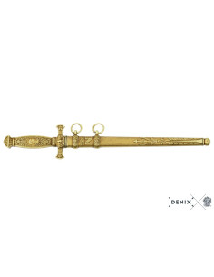 Adaga decorativa de Napoleão com bainha, França 1809