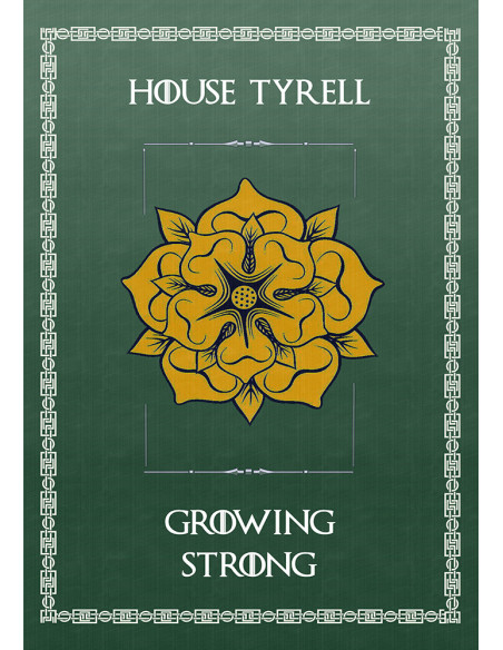 Banner Game of Thrones House Tyrell...