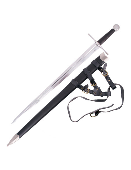 Espada medieval de mão e meia com...